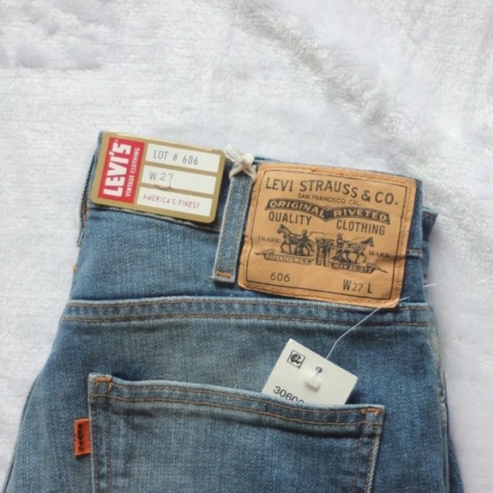 NWT Levis LVC Vintage 606 size 27